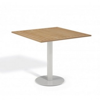 Aluminum And Wood Composite Restaurant Dining Tables Carrillo 32