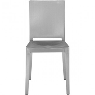 Eco Friendly Indoor Restaurant Furniture Hudson Aluminum Side Chair