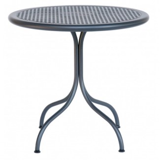 Italian Wrought Iron Restaurant Tables Bistrot 80R 32" Round Table