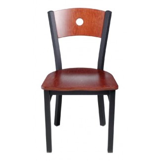 Wood Side Chair with Upholstered Seat 951