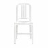 Eco Friendly Outdoor Restaurant Breakroom Chairs 111 Navy Recycled Chair - Snow