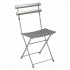 Italian Wrought Iron Restaurant Chairs Arc En Ciel Folding Side Chair