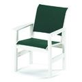 Windward Sling Resin Cafe Arm Chair