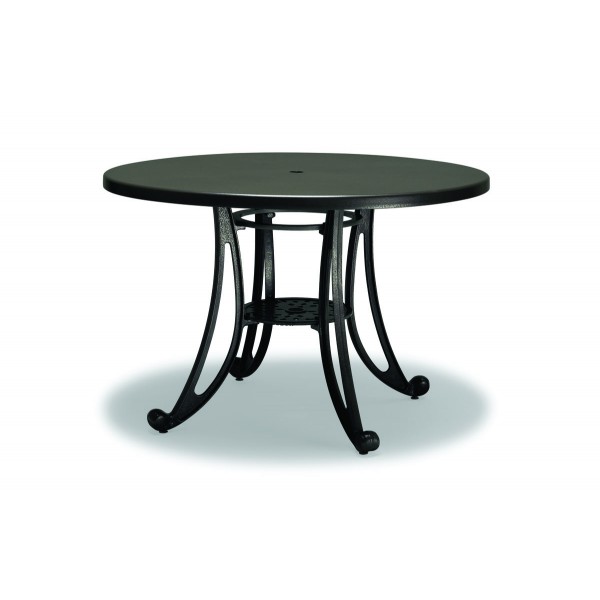 48" Round Faux Wood Table
