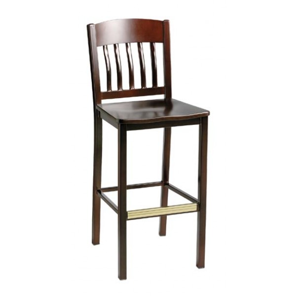 Bar Stool with Upholstered Seat 981