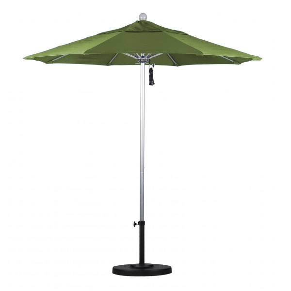 Commercial Restaurant Umbrellas 7.5ft Octagon Fiberglass Rib Market Umbrella