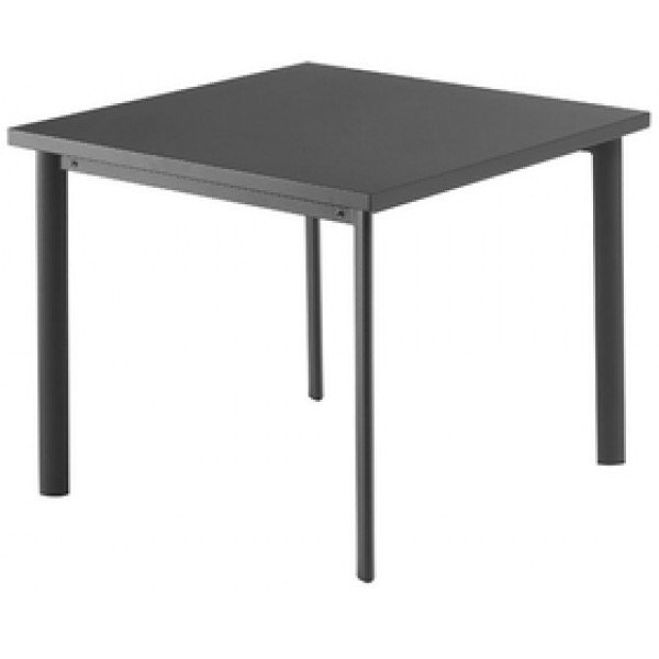 Italian Wrought Iron Restaurant Tables Star 28" Square Table