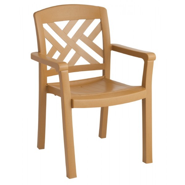 Restaurant Hospitality Outdoor Chairs Sanibel Stacking Dining Arm Chair