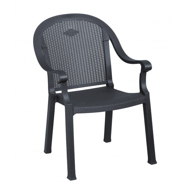 Restaurant Hospitality Outdoor Chairs Sumatra Stacking Arm Chair