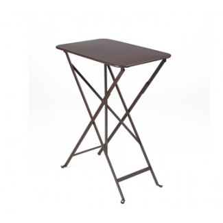 15" x 22" Folding Bistro Table without Parasol Hole
