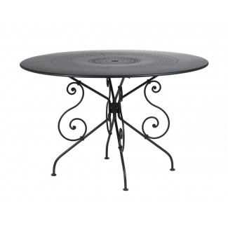 1900 46" Round Bistro Table with Parasol Hole