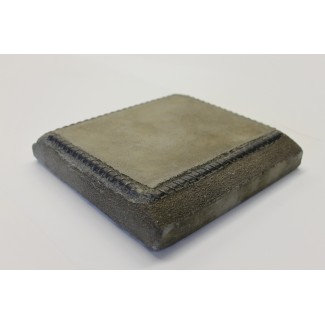 24" x 30" Concrete Artisan Table Top with Rebar Edge