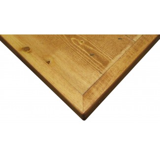 36" Square Farmhouse Wood Plank Table Top