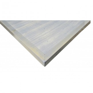36" Square Coastal Wood Plank Table Top