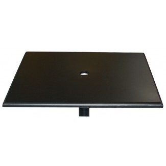 36" Square Solid Metal Table Top 
