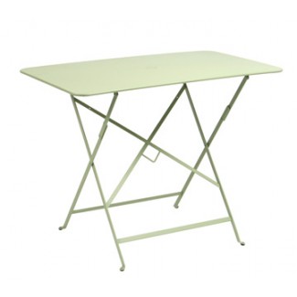 38" x 22" Folding Bistro Table with Parasol Hole