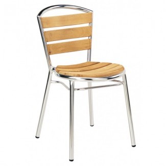Aluminum Stacking Side Chair II
