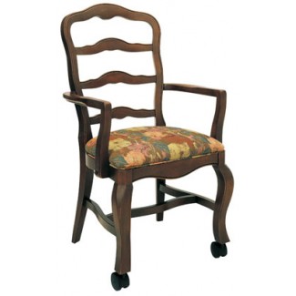 Beechwood Arm Chair WC-904UR with Casters