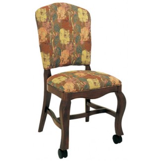 Beechwood Side Chair WC-907UR Fully Upholstered
