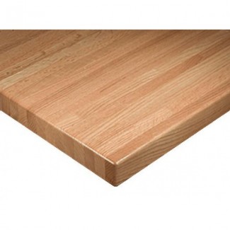 24" Square Solid Wood Standard Butcher Block Table Top