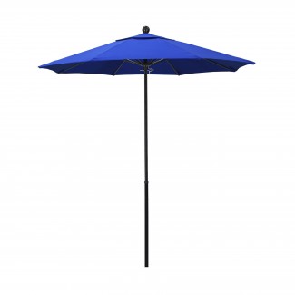 7.5' Push Up Octagonal Fiberglass Rib Market Umbrella