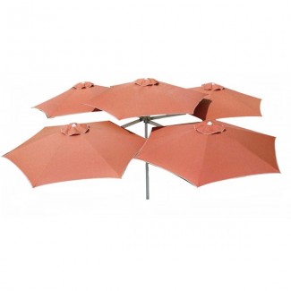 Multiflex 5 Restaurant Cluster Umbrella