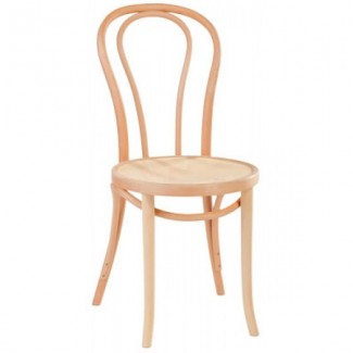 Contemporary Restaurant Solid Beech Wood Side Chair CFC1018W-P