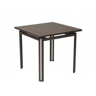 Costa 31.5" Square Bistro Table without Parasol Hole