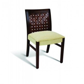 Beech Wood Side Chair 350 Series with Wrapped Sides