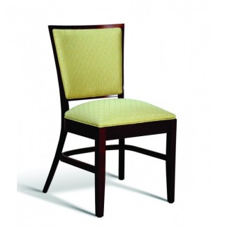 Beech Wood Stacking Side Chair CC115 Series with Padded Seat