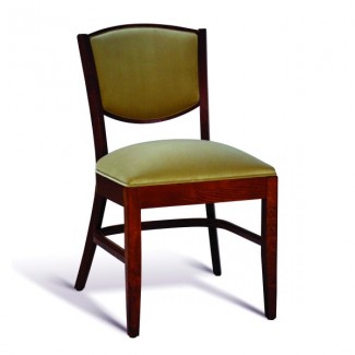 Beech Wood Stacking Side Chair CC131 Series with Padded Seat