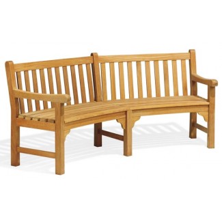 Essex Curved Bench 6' 11"