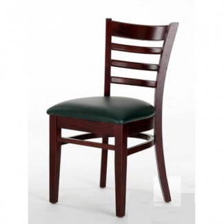 Beech Wood Side Chair 553P with Ladder Back