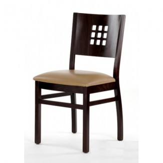 Contemporary Beech Wood Side Chair 780P with Window Back