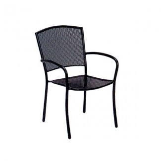 Albion Wrought Iron Arm Chair