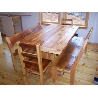 Landon Reclaimed Wood Chairs and Table