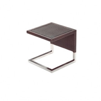 Luxor Side Table With Glass Top 