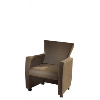 Novella Lounge Chair with Casters 831-C