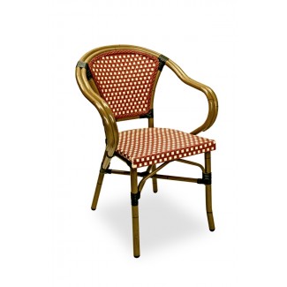 Provence Rattan Nesting Arm Chair