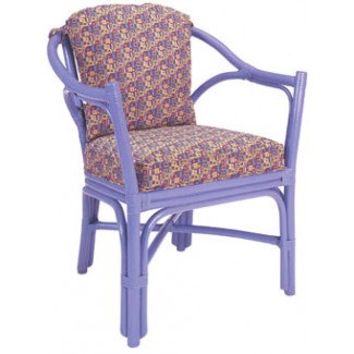 Rattan Arm Chair with Pillow Back RA-626US/UB 