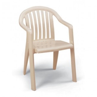 Miami Grosfillex Stacking Arm Chair