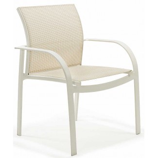 Scandia Relaxed Sling Stacking Dining Chair M4501S