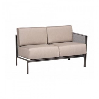 Wrought Iron Hospitality Lounge Chairs Jax Sectional - RIGHT