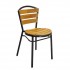 Aluminum And Wood Composite Restaurant Side Chairs Aluminum Side Chair AL-308TK 