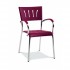Aluminum Restaurant Armchairs Lauderdale Arm Chair