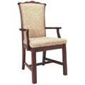 Beechwood Arm Chair WC-826UR with Picture Back