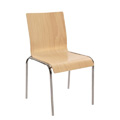Moderne Stacking Bentwood Side Chair S10-SQ
