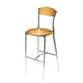 Café Twist Bar Stool with Wood Seat and Back 195 