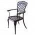 Cast Aluminum Armchairs Ashbury Royale Arm Chair
