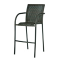 Chalet Bar Stool with Woven Arms E997